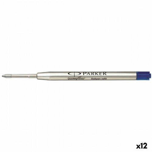 Заправка ручки Parker Quink Flow Синий (12 штук) image 1