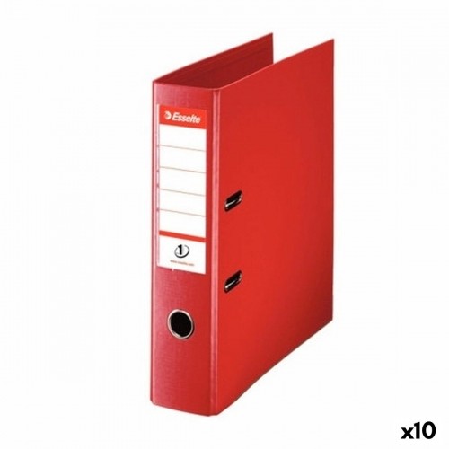 Lever Arch File Esselte Red Din A4 (10Units) image 1
