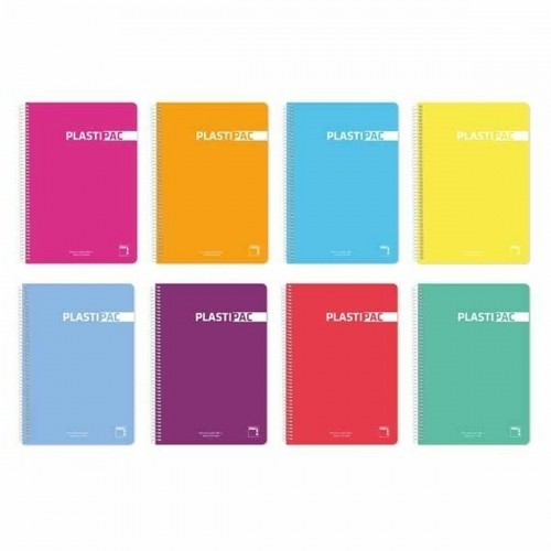 ноутбук Pacsa Разноцветный 80 Листья Din A4 (5 штук) image 1