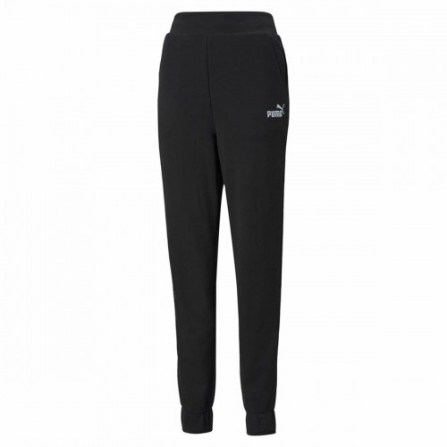 Adult Trousers Puma Essentials+ Embroidery  Black Lady image 1