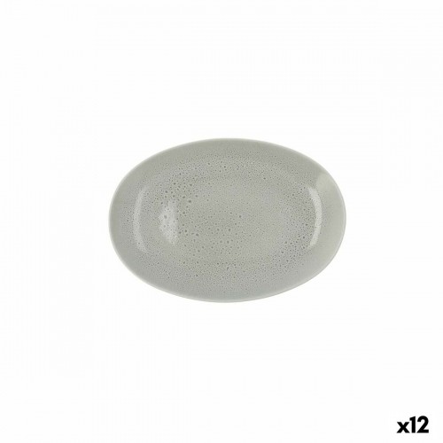 Snack tray Ariane Porous Ceramic Green Ø 26 cm (12 Units) image 1