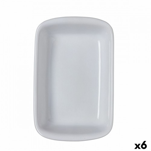 Форма для выпечки Pyrex Supreme Прямоугольный 30,2 x 20 x 7,4 cm Керамика Белый (6 штук) image 1