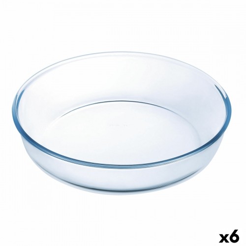 Форма для выпечки Ô Cuisine Круглый Прозрачный 26 x 26 x 6 cm (6 штук) image 1
