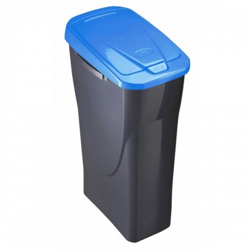 Recycling Waste Bin Mondex Ecobin Blue With lid 25 L image 1
