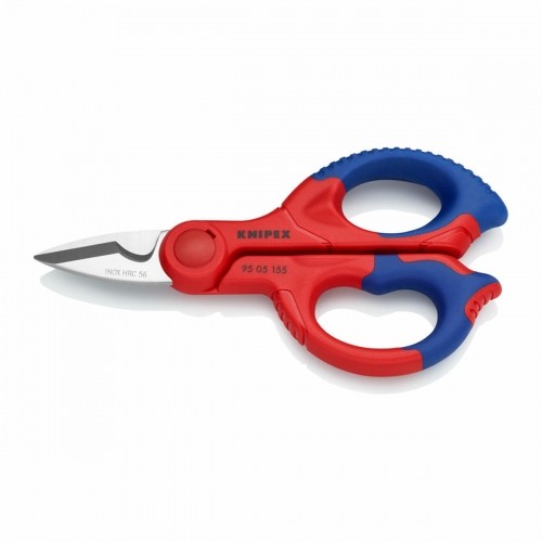 Electrician Scissors Knipex 9505155sb 130 x 32 x 155 mm Fibreglass Stainless steel image 1
