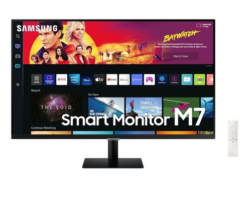 Samsung  
         
       Smart Monitor LS32BM700UPXEN 32 ", VA, UHD, 3840 x 2160, 16:9, 4 ms, 300 cd/m², Black, 60 Hz, HDMI ports quantity 2 image 1