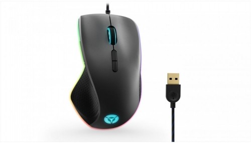 Lenovo  
         
       Legion M500 RGB Gaming Mouse, 1 year(s), Iron grey / Black, USB 2.0 image 1