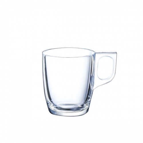 Komplekts ar kafijas tasēm Arcoroc Voluto Stikls 90 ml 6 Daudzums image 1