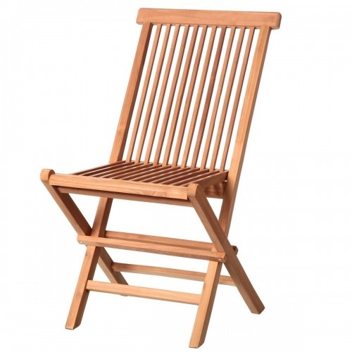 Garden chair Kayla 46,5 x 56 x 90 cm Natural Teak image 1