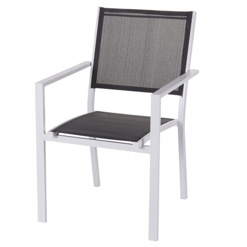 Bigbuy Home Садовое кресло Thais 55,2 x 60,4 x 86 cm Серый Алюминий Белый image 1