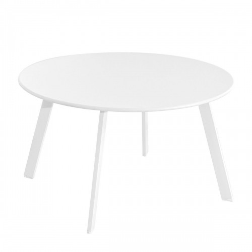 Side table Marzia Steel White 70 x 70 x 40 cm image 1