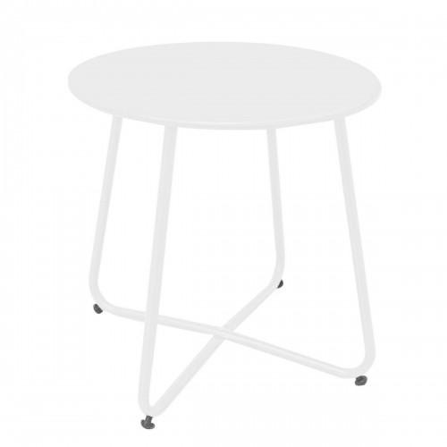 Side table Luna Steel White 45 x 45 cm image 1
