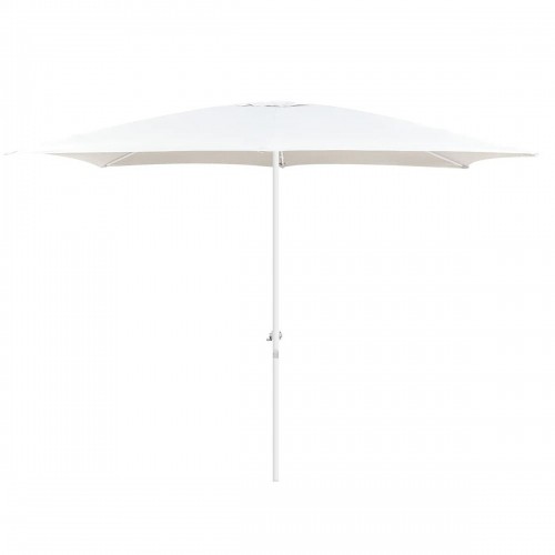 Bigbuy Home Пляжный зонт Alba 300 x 400 cm Alumīnijs Balts image 1