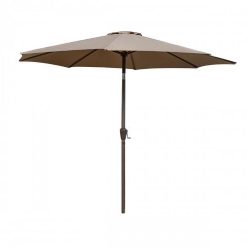 Bigbuy Home Пляжный зонт Tessa Pelēkbrūns Alumīnijs 300 cm image 1