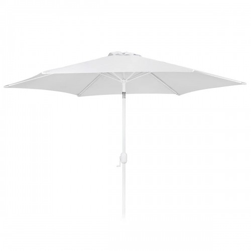 Sunshade Alba 350 cm Aluminium White image 1