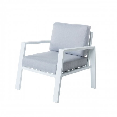 Bigbuy Home Садовое кресло Thais 73,20 x 74,80 x 73,30 cm Алюминий Белый image 1