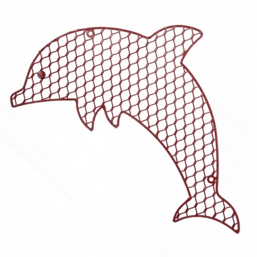 Bigbuy Home Картина дельфин 41,91 x 27,31 cm Красный Металл image 1