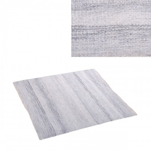 Bigbuy Home Outdoor Carpet Goa PET Белый/Серый 120 x 180 cm image 1