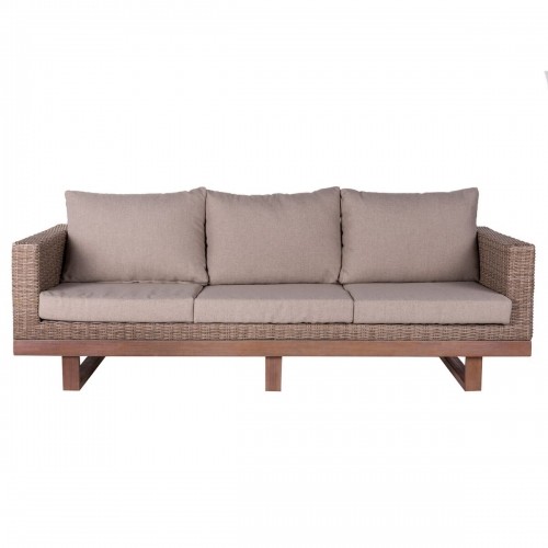 Bigbuy Home Dārza dīvāns Patsy 220 x 89 x 64,50 cm Koks Rotangpalma image 1