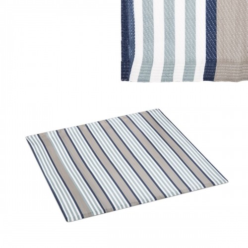 Bigbuy Home Outdoor Carpet Symi Pelēks Bēšs Brūns polipropilēns 140 x 200 cm image 1