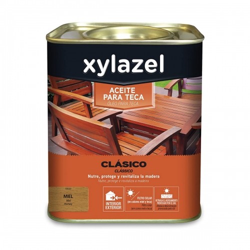 Teak oil Xylazel Classic Мед 750 ml матовый image 1