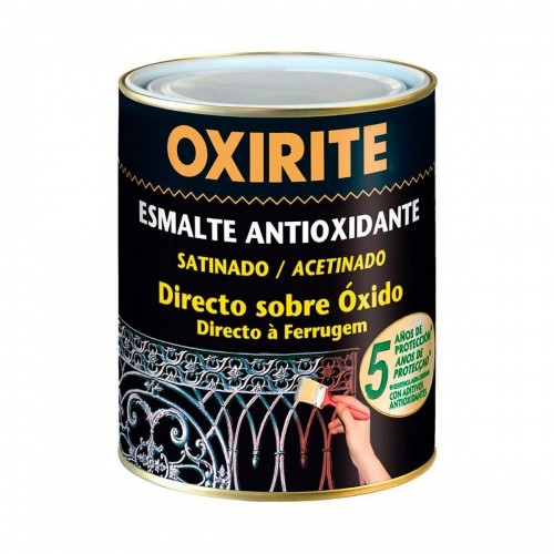 Antioxidant Enamel OXIRITE 5397924 250 ml Melns Satīna apdare image 1