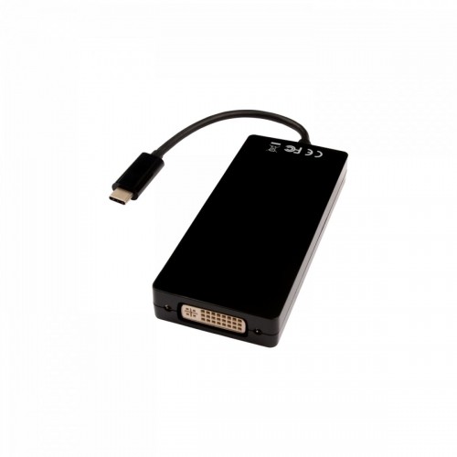 USB-разветвитель V7 V7UC-DPHDVGADVI-BLK image 1