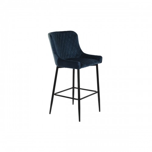 Stool DKD Home Decor Navy Blue Metal 47 x 58 x 96,5 cm image 1