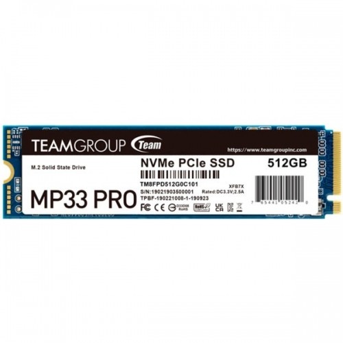 Team Group MP33 PRO SSD - 512GB - M.2 - PCIe 3.0 x4 image 1