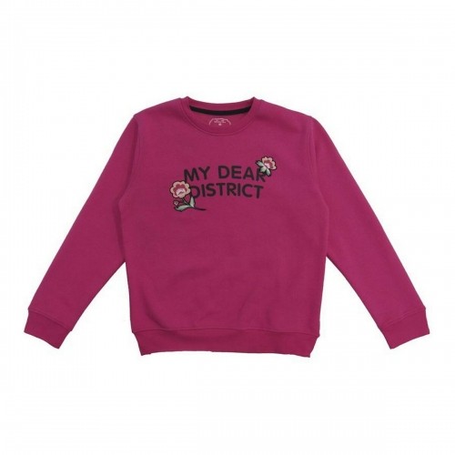 Hoodless Sweatshirt for Girls Softee Lunar  Pink Fuchsia image 1
