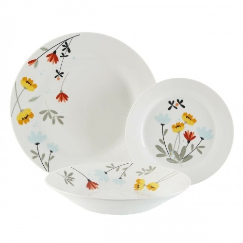 Pusdienas Aprīkojuma Komplekts Versa Selene Porcelāns 18 Daudzums image 1