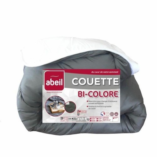 Duvet Abeil White Grey White/Grey 350 g/m² 200 x 200 cm image 1