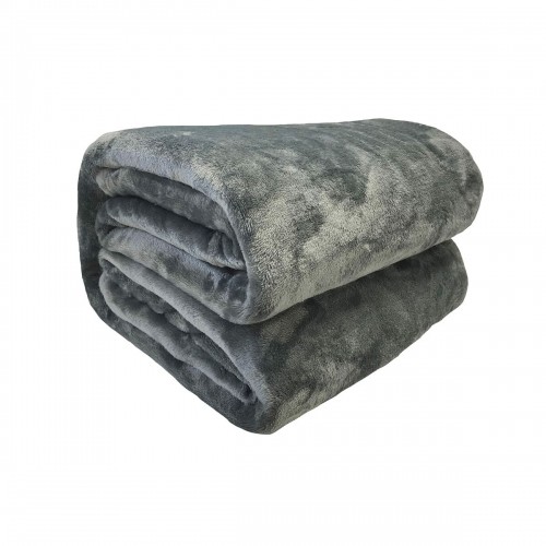Blanket Poyet  Motte Dark grey 240 x 220 cm image 1