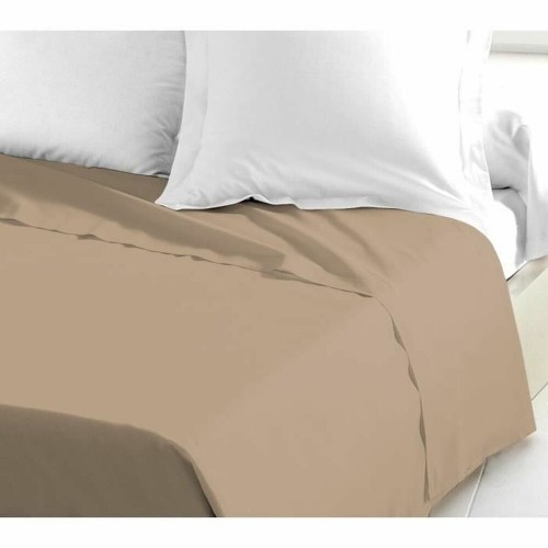 Top sheet Lovely Home Beige 180 x 290 cm image 1