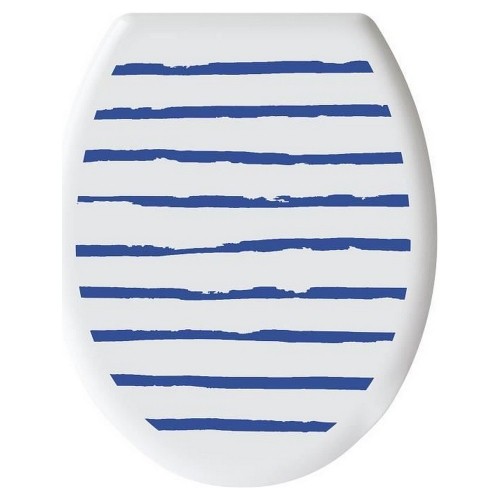 Toilet Seat Gelco Sailor Navy Blue polypropylene image 1