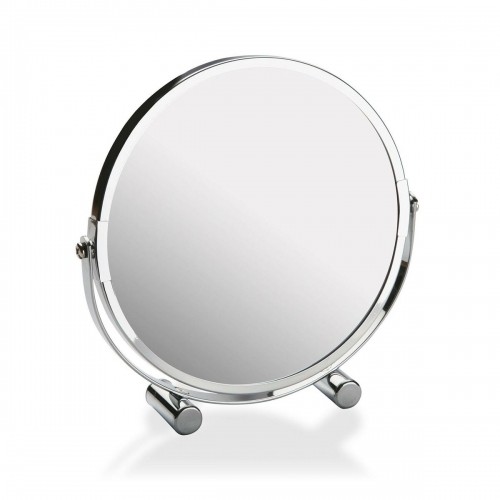 Magnifying Mirror Versa x 7 3,5 x 18,5 x 18,5 cm Mirror Steel image 1