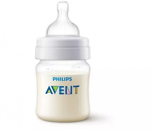 Philips Avent Pretkoliku pudelīte 125 ml, jaundzimušā knupītis, 0m+ - SCY100/01 image 1
