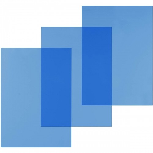 Binding Covers Yosan Полупрозрачная Синий A4 (100 штук) image 1