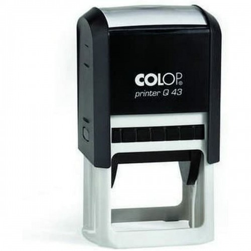 Stamp Colop Printer Q 43 Black 45 x 45 mm image 1