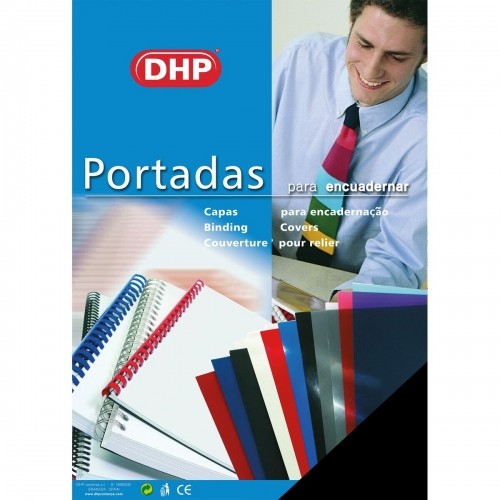 Binding Covers DHP Чёрный A4 полипропилен (100 штук) image 1