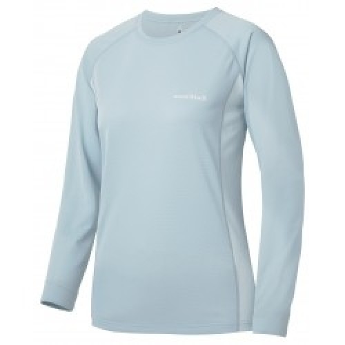 Mont-bell Krekls COOL Long Sleeve T W XL Light Blue image 1