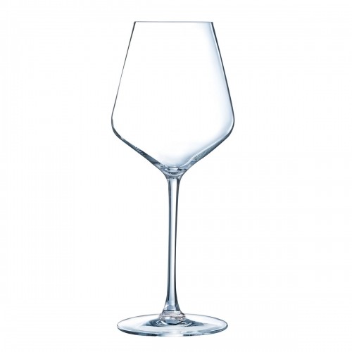 Set of cups Chef & Sommelier Distinction Transparent Glass 280 ml (6 Units) image 1