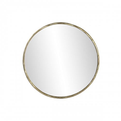 Sienas spogulis DKD Home Decor 80 x 2,5 x 80 cm Stikls Bronza Alumīnijs image 1