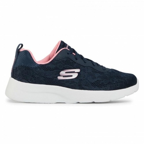 Sports Trainers for Women Skechers Floral Mesh Lace Up W image 1