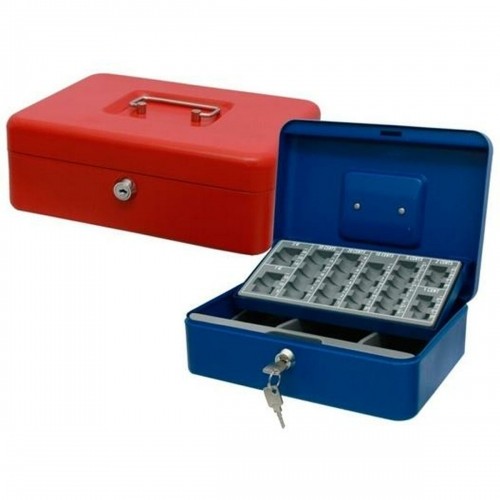 Cash box Bismark 25 x 9 x 17 cm Металл Разноцветный image 1