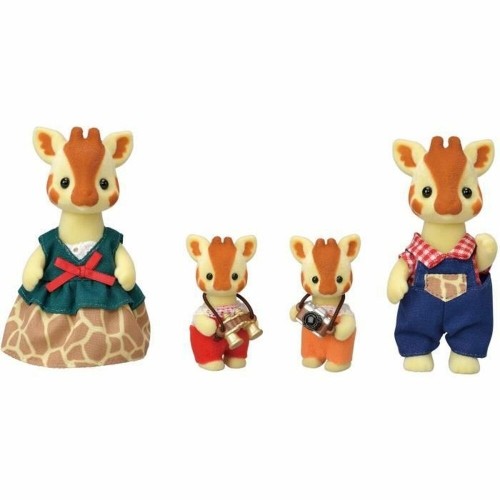 Set of Dolls Sylvanian Families The Giraffe Family image 1