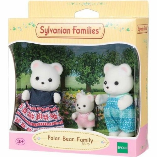Set of Dolls Sylvanian Families The Polar Bear Family image 1