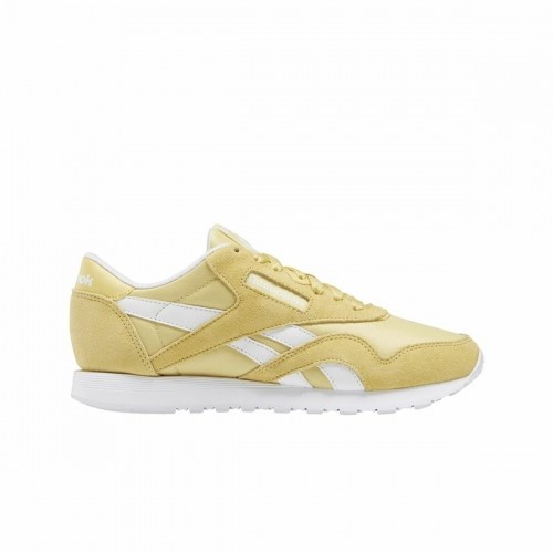 Sports Trainers for Women Reebok Classic Nylon Yellow image 1