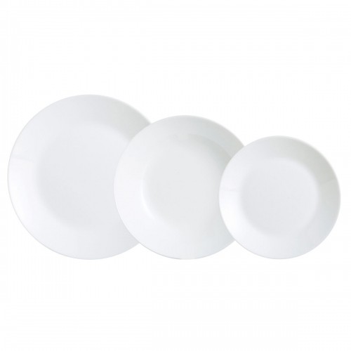 Набор посуды Luminarc Zelie Белый Cтекло 18 Предметы image 1