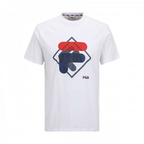 Men’s Short Sleeve T-Shirt Fila  FAM0447 10001 White image 1